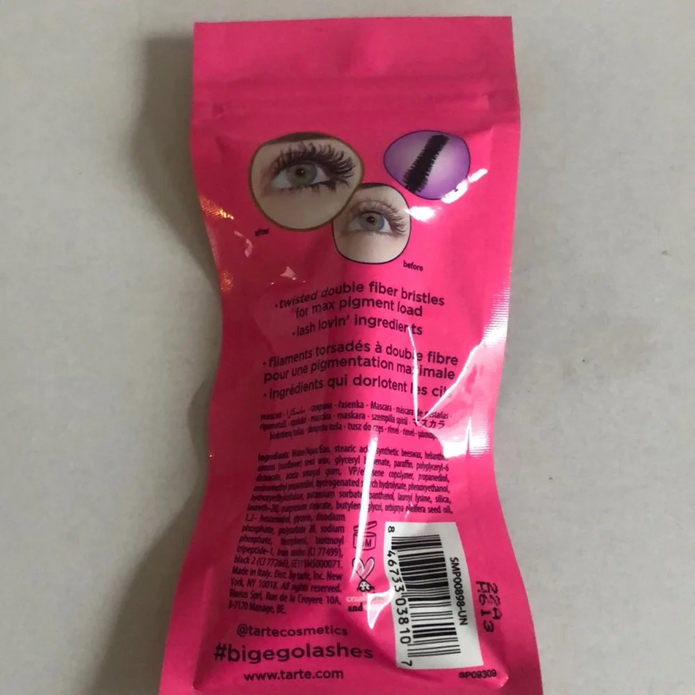 TARTE Big Ego Mascara Travel Purse Fun Size 2